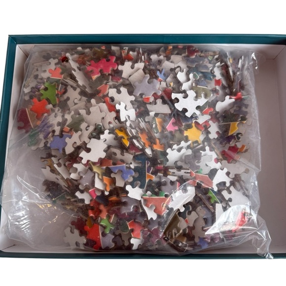 Moma Frank Stella 750 Piece Shaped‎ Puzzle Jigsaw Puzzle New In Box - Picture 4 of 5